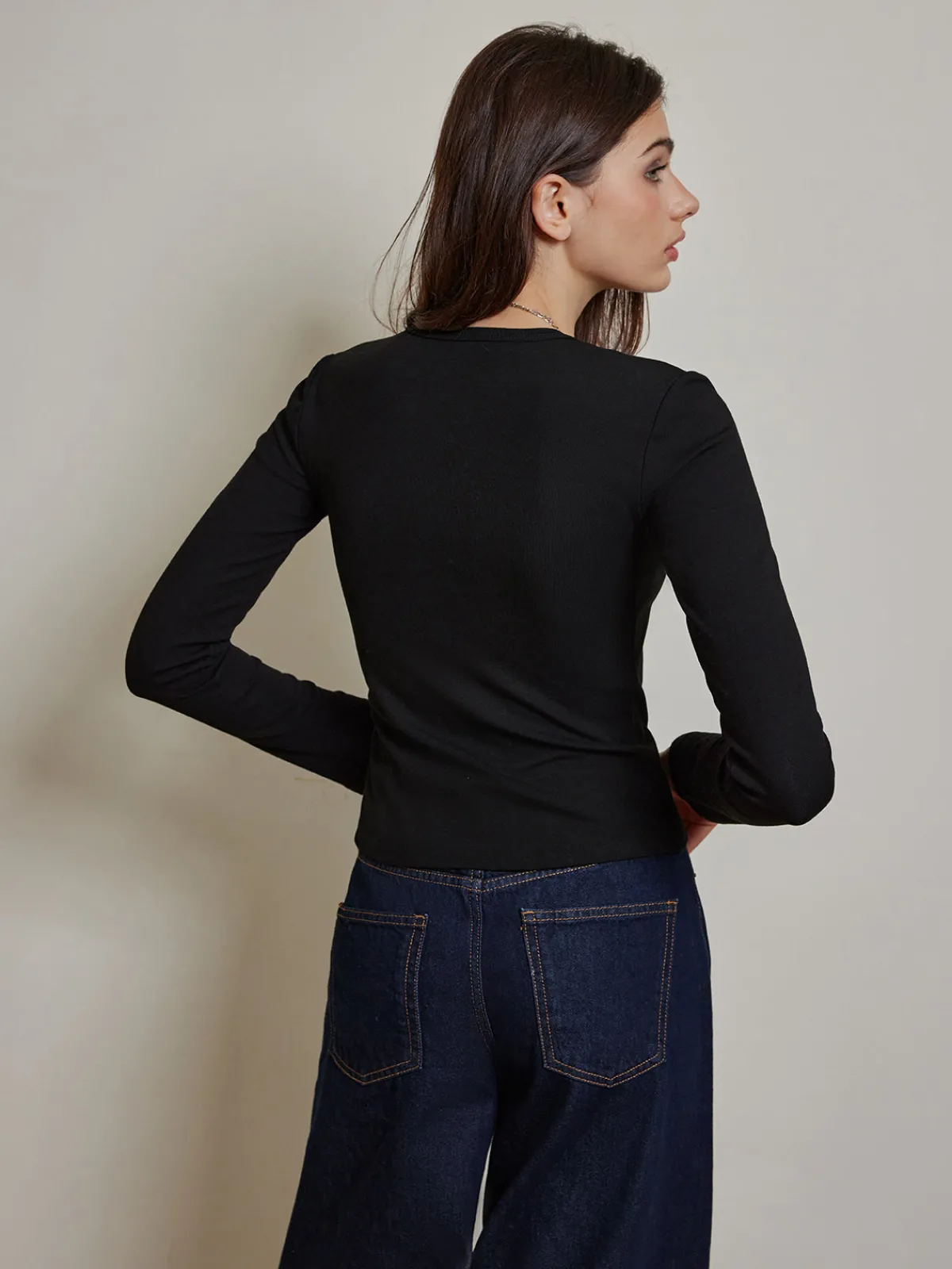 Discount 2 in 1 Color Block Jersey Top T-shirts|Tops