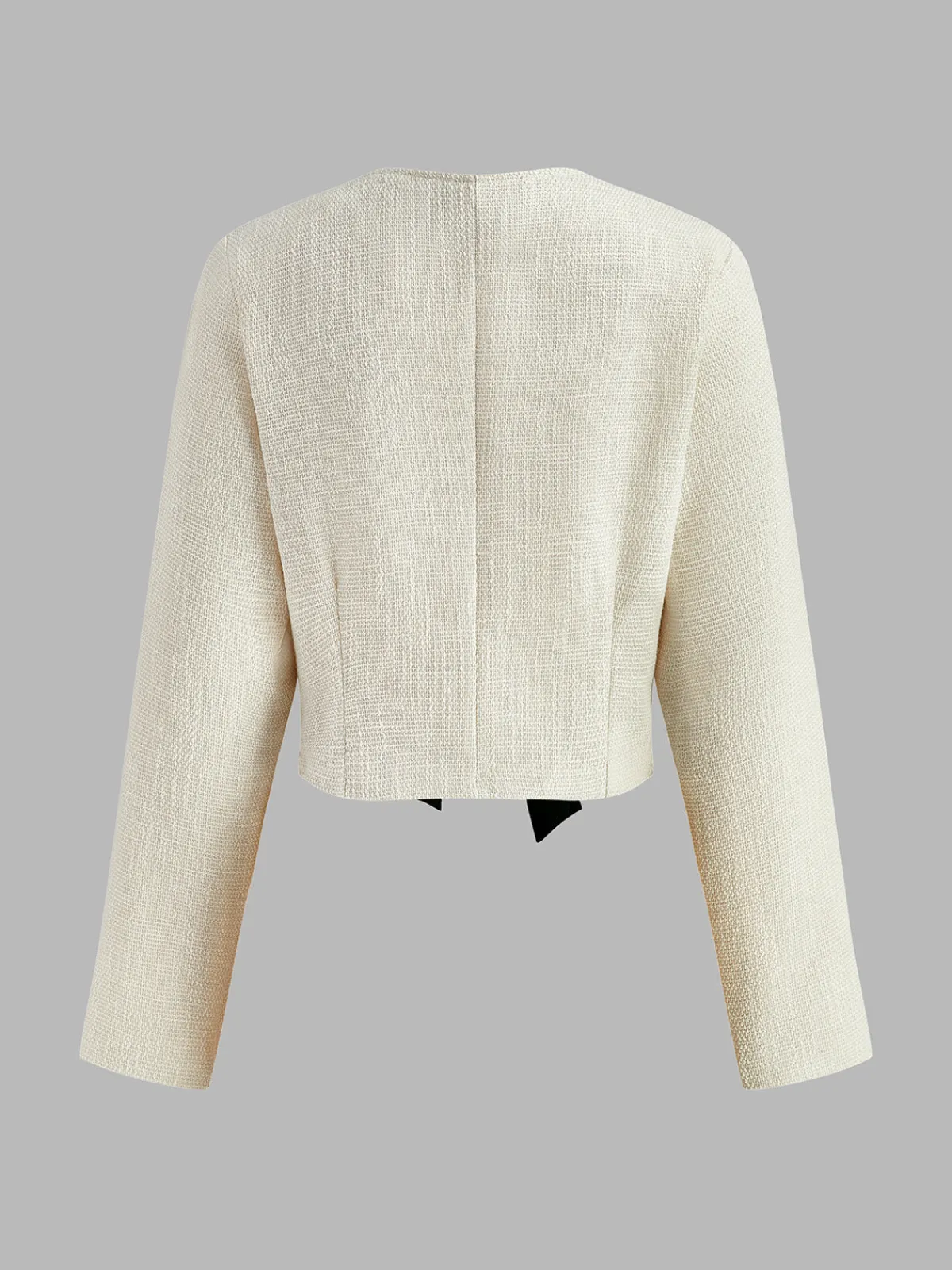 Clearance Bow Decor Short Blazer Outerwear|Blazers
