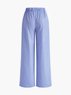 Hot Casual Striped Wide Leg Pants Wide Leg|Pants
