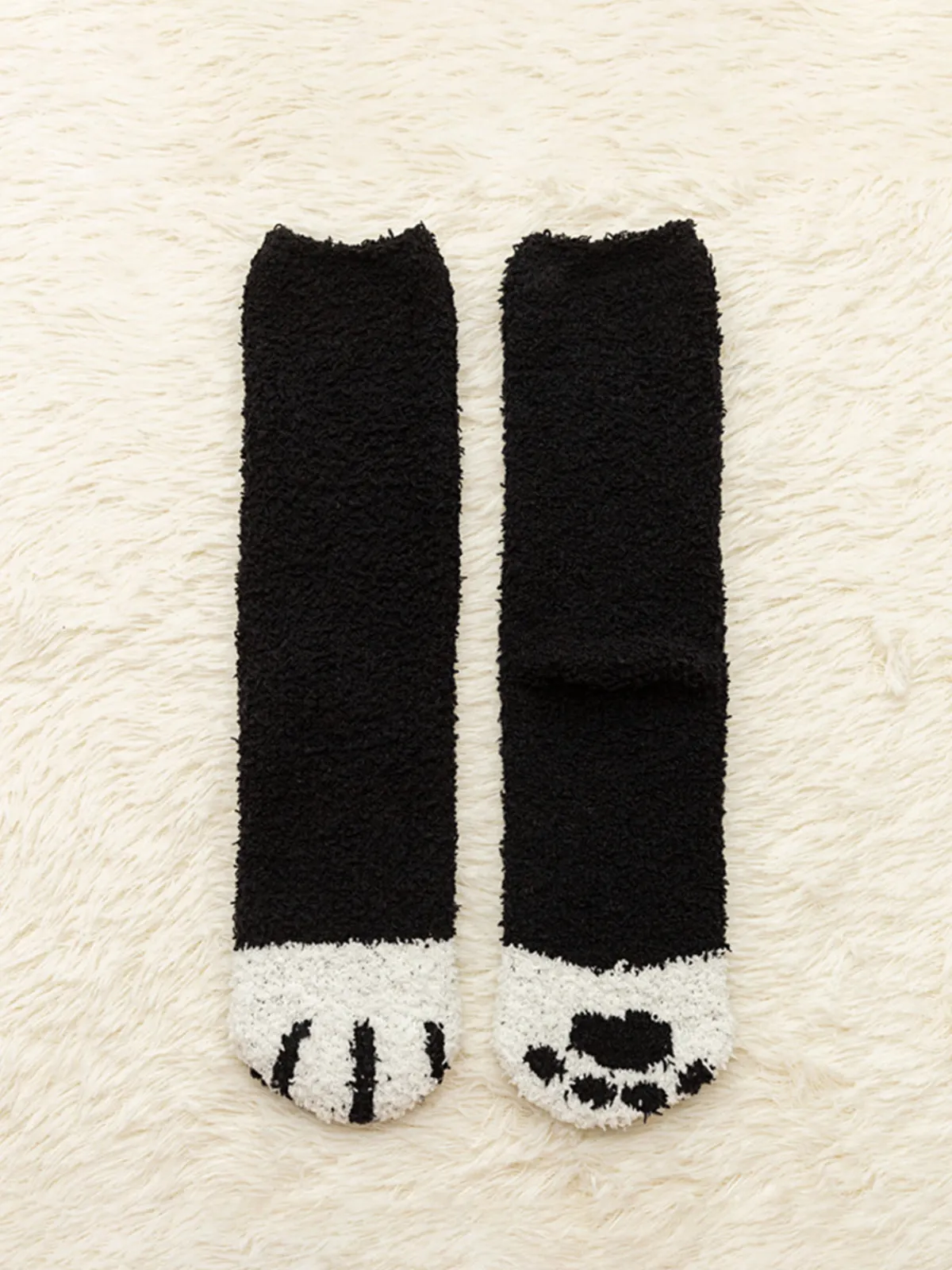 Clearance Coral Fleece Polka Dot Socks Socks & Tights|Accessories