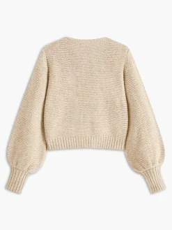 Online Crew Neck Bow Knit Top Sweater Tops|Sweaters & Cardigans
