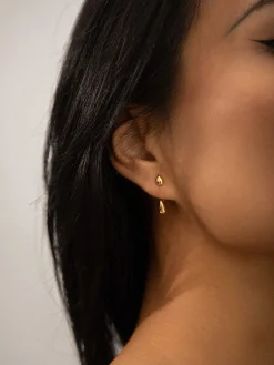 Outlet Double Water Drop Stud Earrings Earrings|Accessories