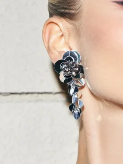 Clearance Elegant Floral Tassel Earrings Earrings|Accessories