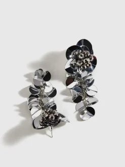 Clearance Elegant Floral Tassel Earrings Earrings|Accessories