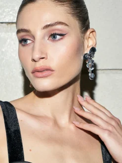 Sale Elegant Floral Tassel Earrings Earrings|Accessories