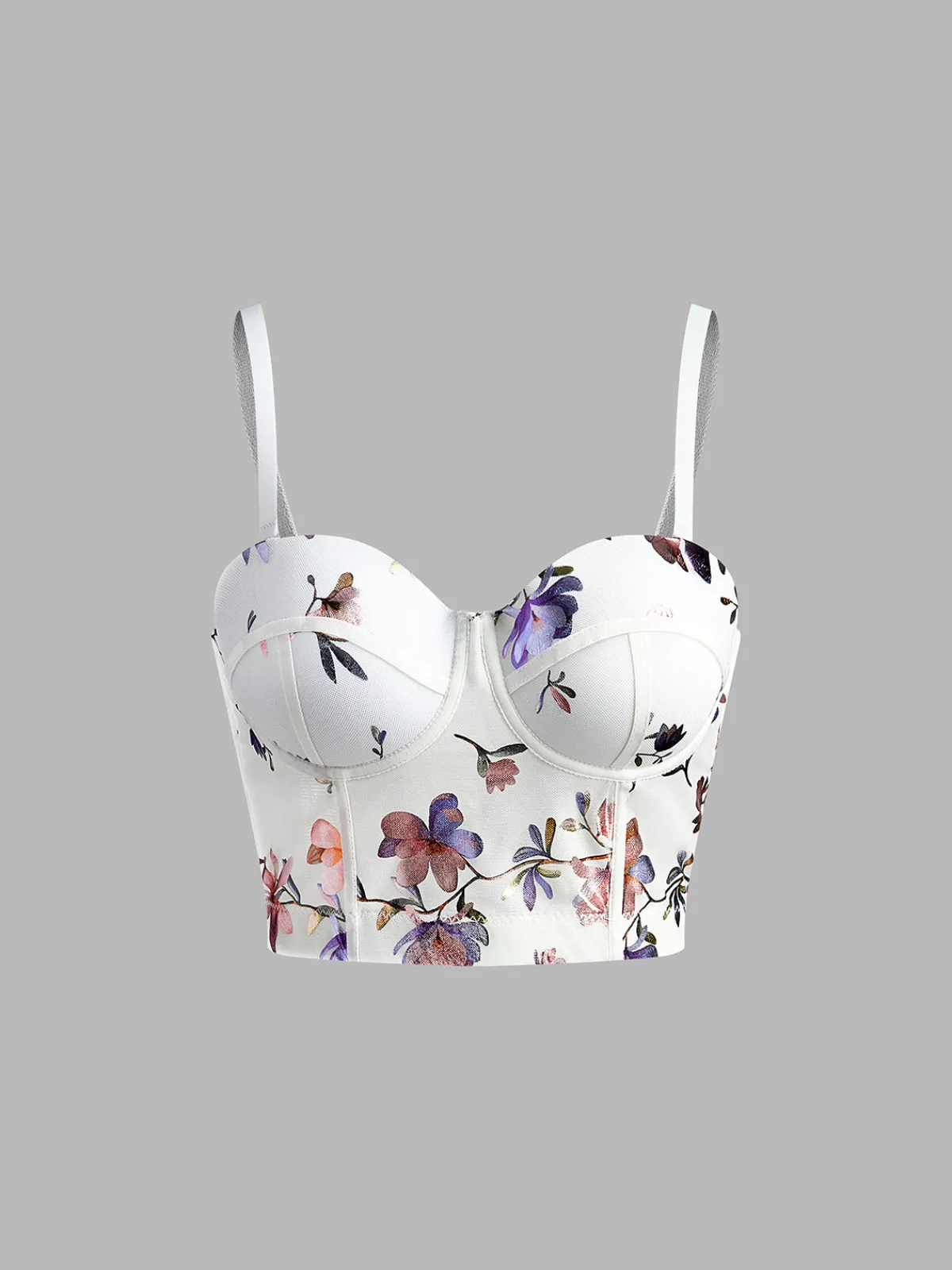 Best Floral Printed Corset Top Tops