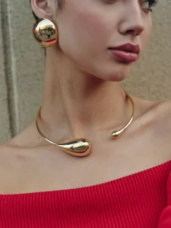 Hot Glossy Half-Ball Stud Earrings Earrings|Accessories
