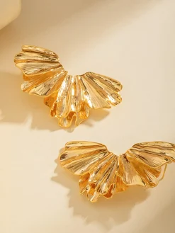 New Irregular Leave Drop Earrings Earrings|Accessories