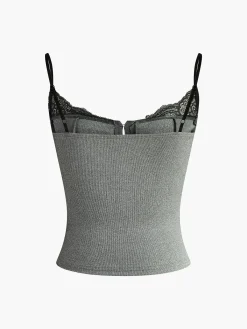 New Lace Trim Petite Corset Corset Tops|Tops