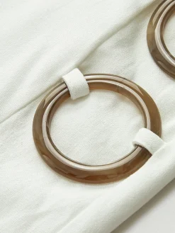 Online O-Ring Cutout Sleeveless Dress Casual Dresses|Work Dresses