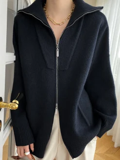 Outlet Oversized Open Collar Cardigan Cardigans|Sweaters & Cardigans