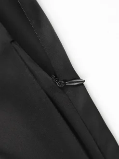 Clearance Oversized Satin Wide Leg Dress Pants Wide Leg|Pants