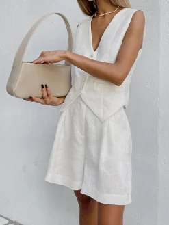 New Paros Cover Up Two Piece Shorts Set Shorts Sets|Shorts