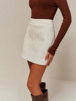 Sale Quilted Faux Leather Skirt Skirts|Matching Sets