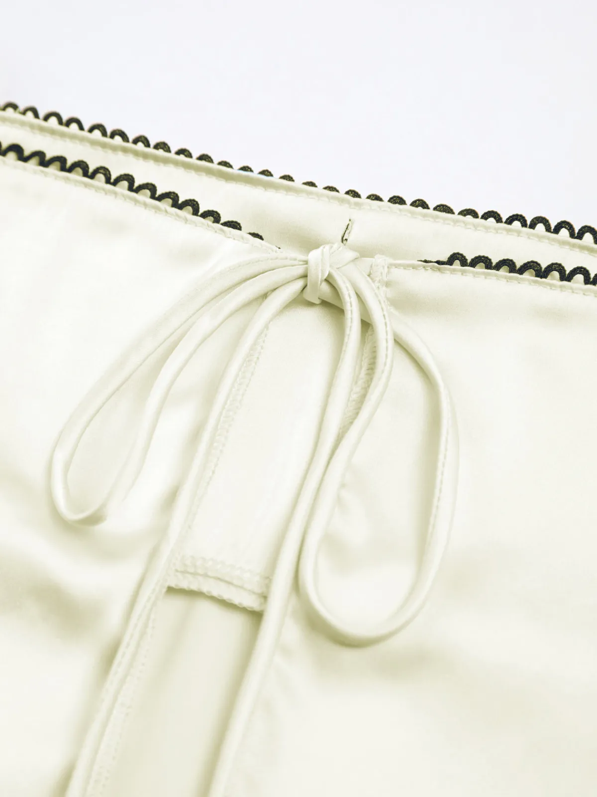 Outlet Satin Bow Decor Cami Top Tank Tops & Camis|Tops