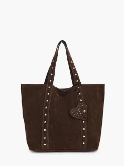 Discount Studded Clasp Button Shoulder Bag Bags|Accessories