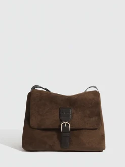New Vintage Buckle Flap Shoulder Bag Bags|Accessories