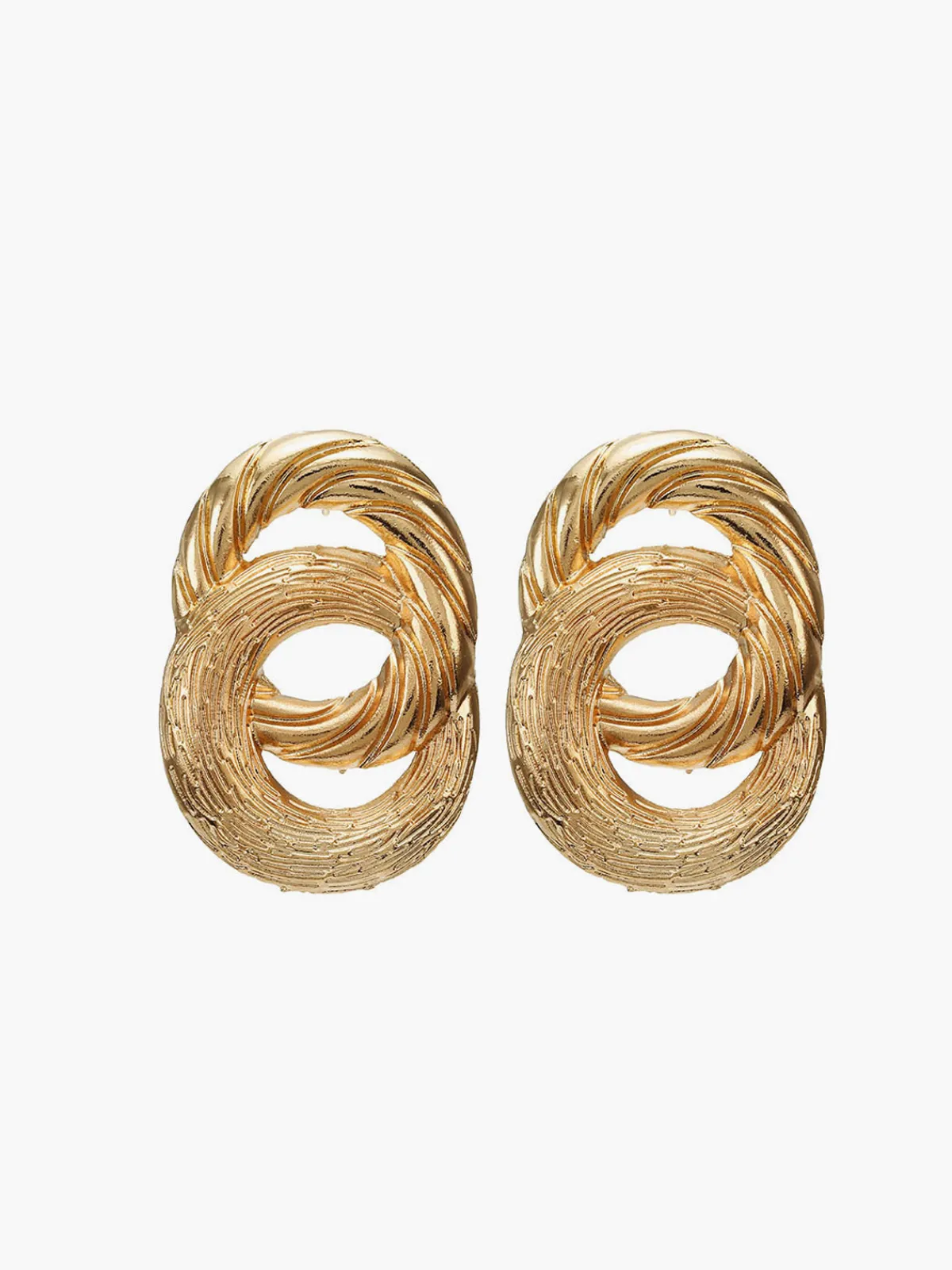 Online Vintage Cross Circular Drop Earrings Earrings|Accessories