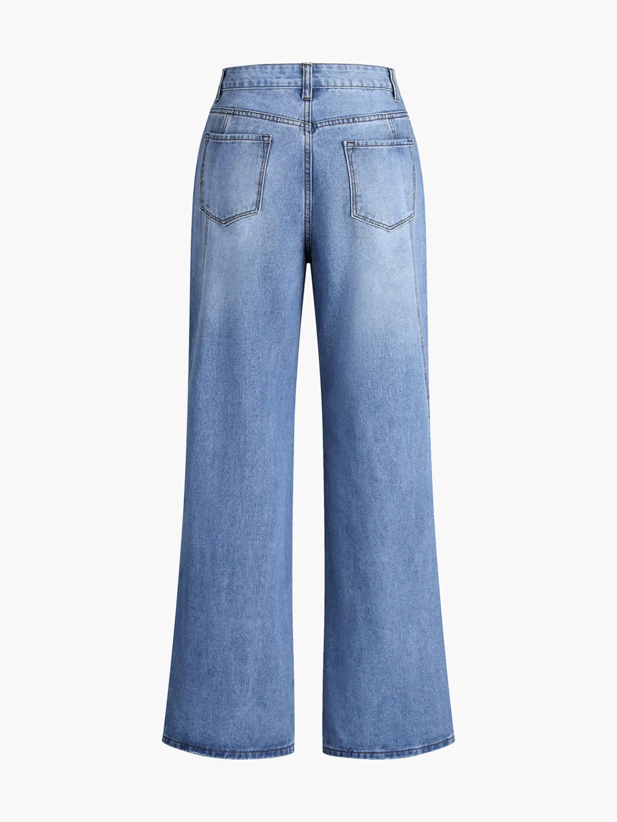 Clearance Vintage Denim Straight Leg Pants Jeans|Pants