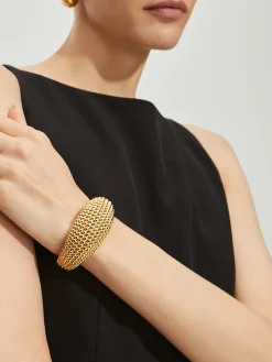 Sale Vintage Hollow Out Beaded Open Bracelet Rings & Bracelets|Accessories