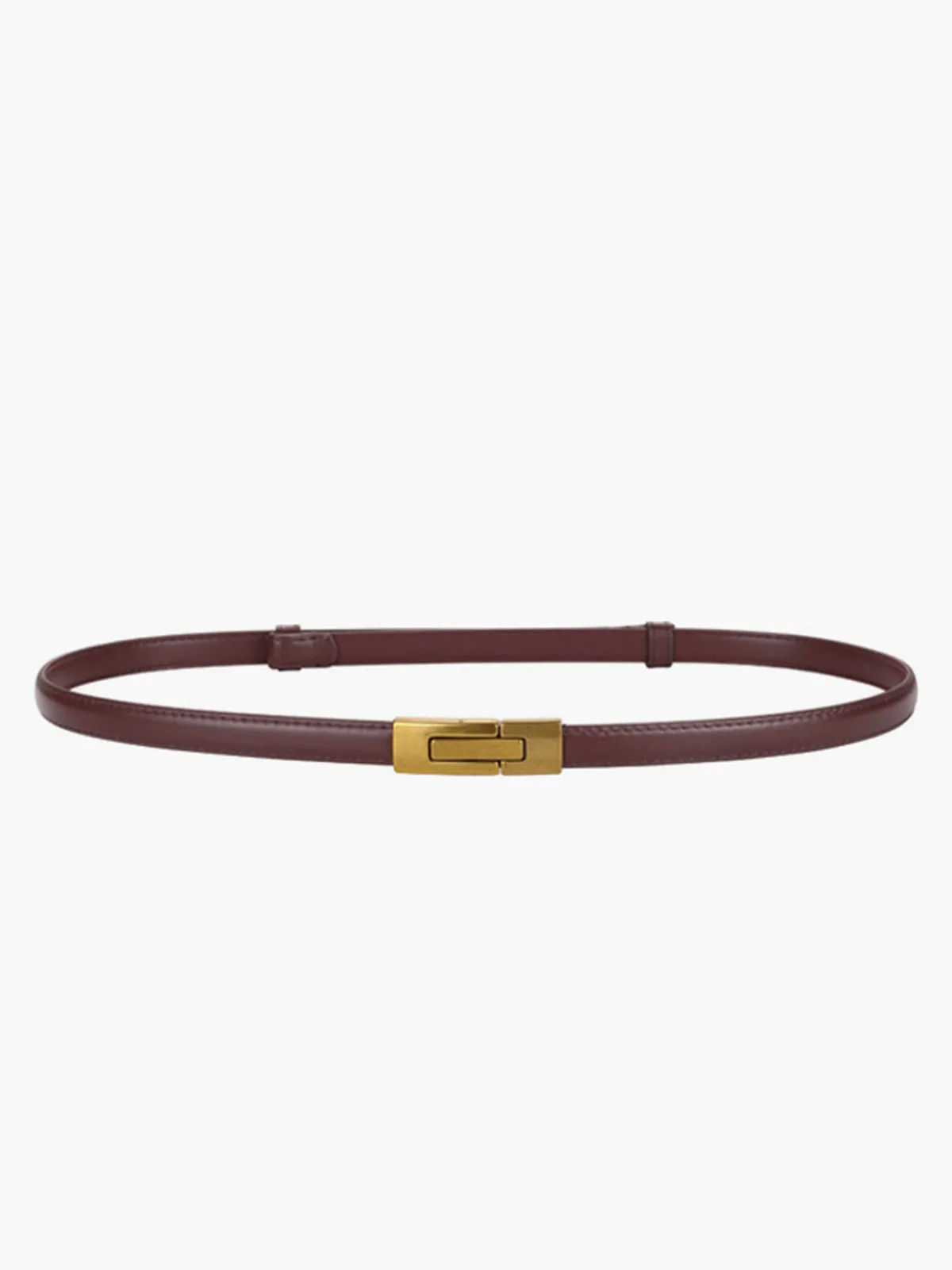Vintage Magnet Closure Slim Belt Belts & Chain|Accessories