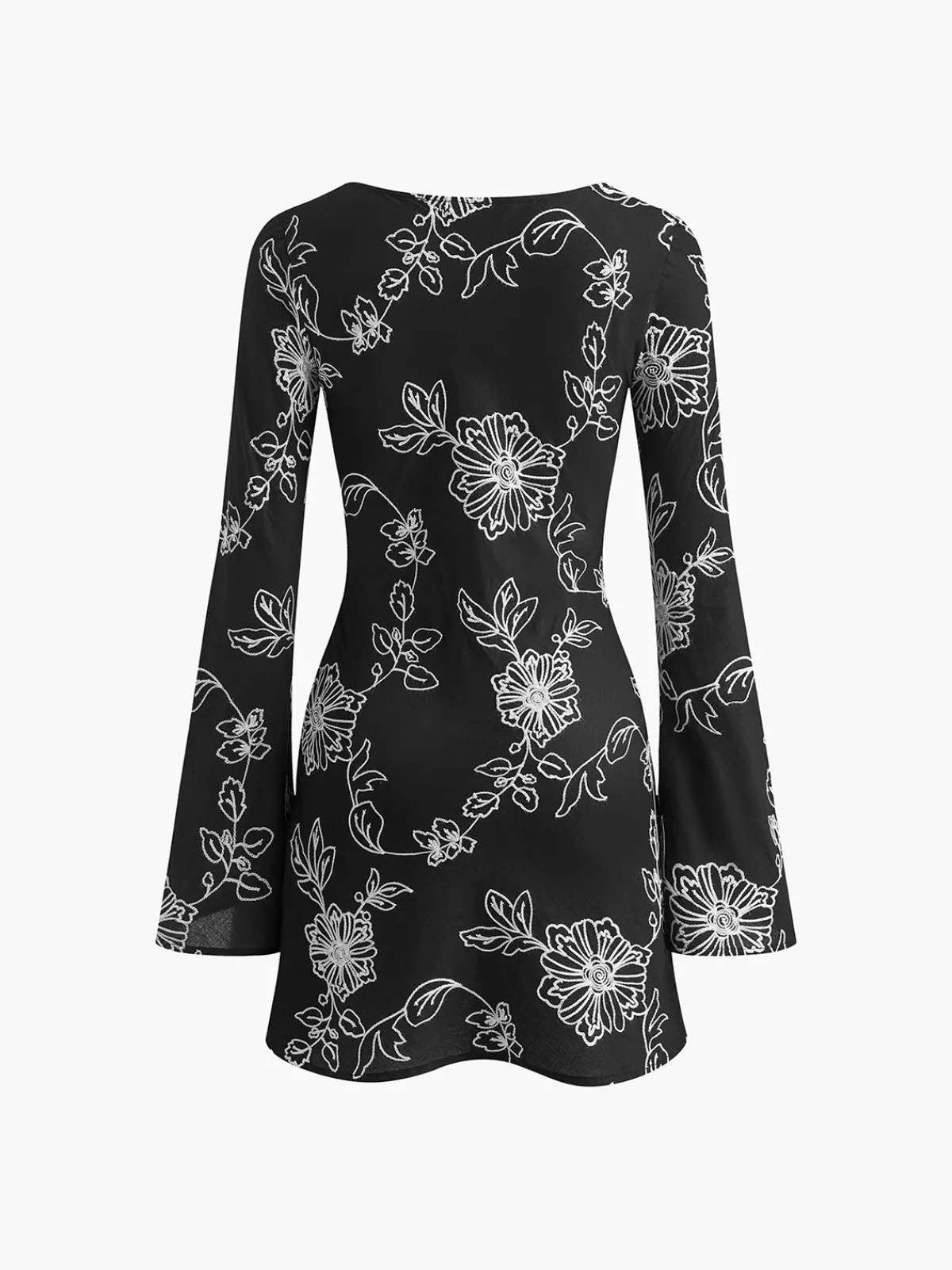Sale Vintage Pure Cotton Jacquard Dress Black Dresses|Casual Dresses