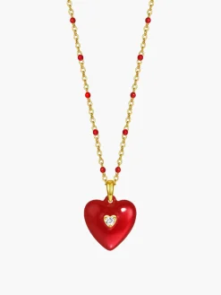 Outlet Vintage Heart Necklace Necklaces|Accessories