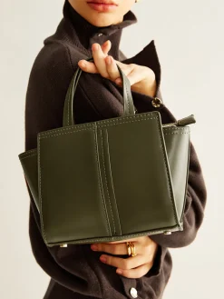 Sale Vintage Two Way Zipper Handbag Bags|Accessories