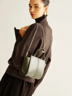 Sale Vintage Two Way Zipper Handbag Bags|Accessories
