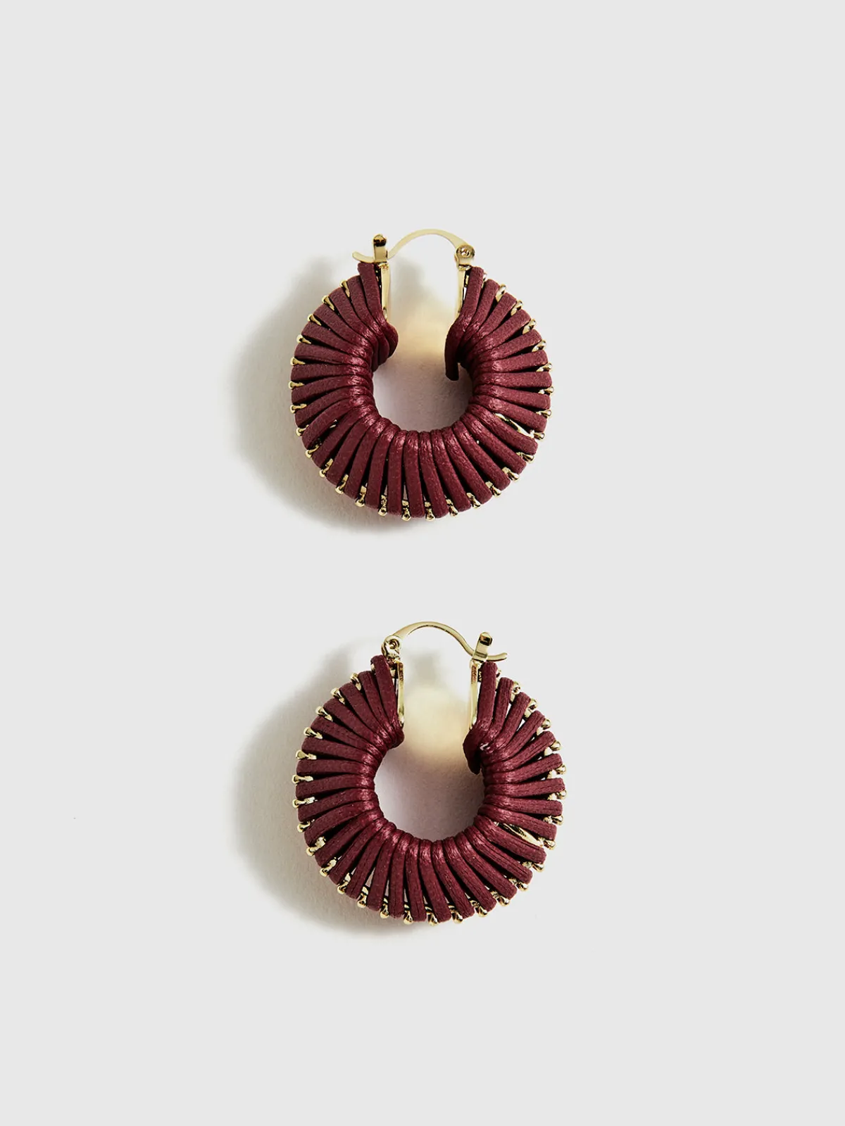 Outlet Vintage Woven Chunky Hoop Earrings Earrings|Accessories
